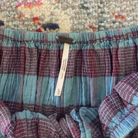 Free People Cropped Peplum Top - Picture 5 of 6